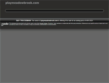 Tablet Screenshot of playmeadowbrook.com